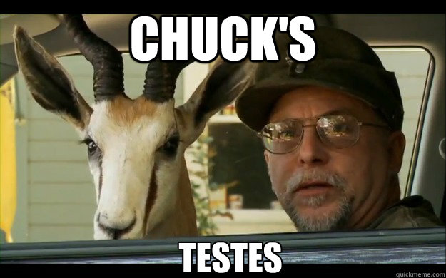Chuck's Testes  Noooope Chuck Testa