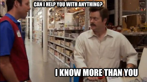 Can I help you with anything? I know more than you - Can I help you with anything? I know more than you  CustomerService