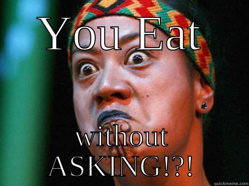 WARRIOR WOMAN - YOU EAT WITHOUT ASKING!?! Misc