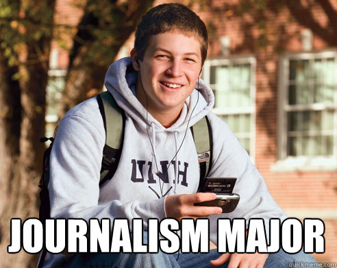  Journalism Major  College Freshman