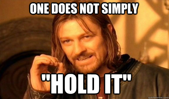 One does not simply 