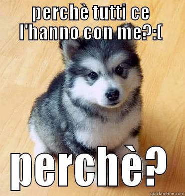 PERCHÈ TUTTI CE L'HANNO CON ME?:( PERCHÈ? Misc