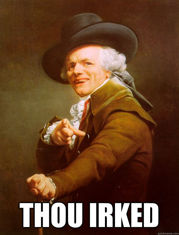  THOU IRKED  Joseph Ducreux