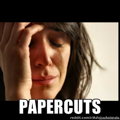    FirstWorldProblems