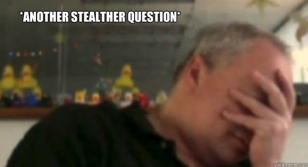 *Another stealther question*  Mark Jacobs - Camelot Unchained Questions