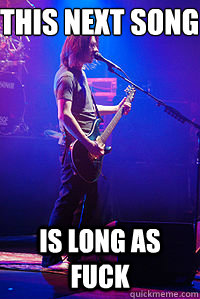 This next song Is long as fuck  Steven Wilson