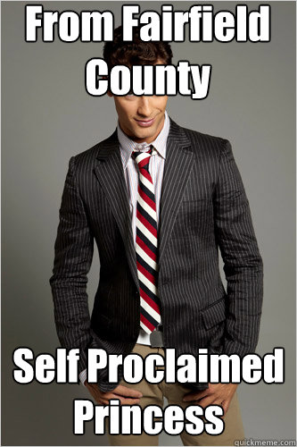 From Fairfield County Self Proclaimed Princess  Hamilton Hypocrite