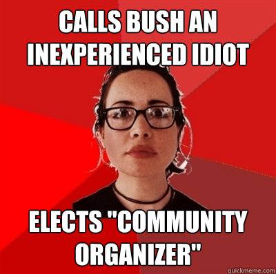 calls bush an inexperienced idiot elects 