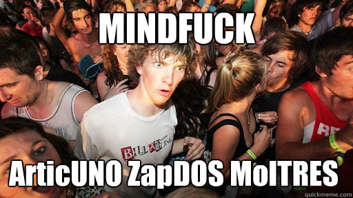 MINDFUCK ArticUNO ZapDOS MolTRES  Sudden Clarity Clarence