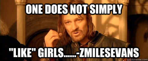 One does not simply 