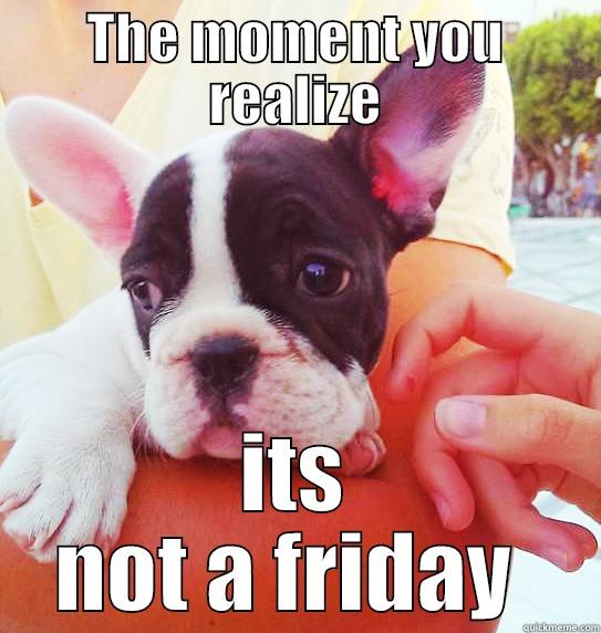THE MOMENT YOU REALIZE ITS NOT A FRIDAY  Misc