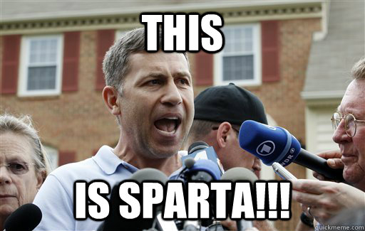 THIS IS SPARTA!!!  Uncle Ruslan