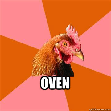  oven  Anti-Joke Chicken
