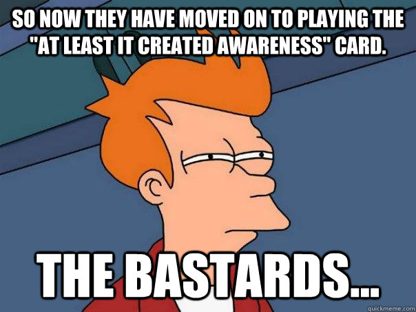 So now they have moved on to playing the 
