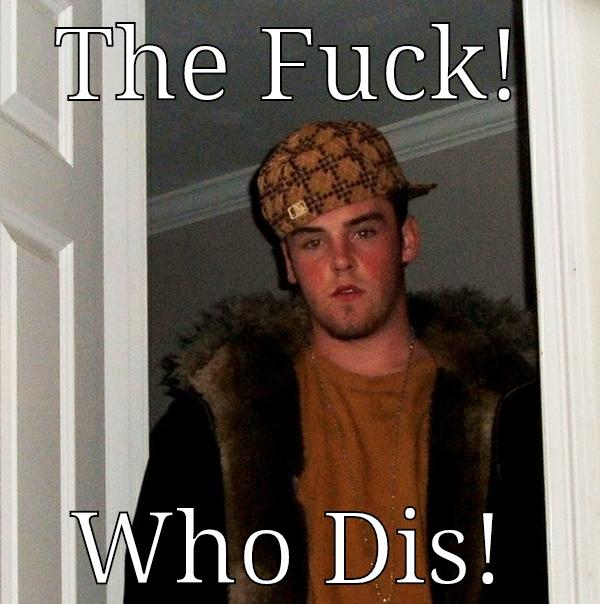 THE FUCK! WHO DIS! Scumbag Steve