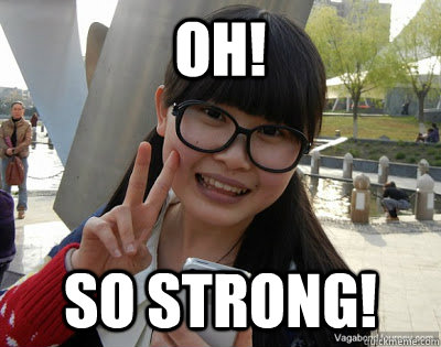 Oh! So strong! - Oh! So strong!  Chinese girl Rainy
