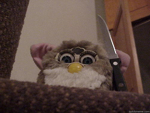    Creepy Furby