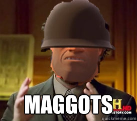  maggots  Aliens soldier