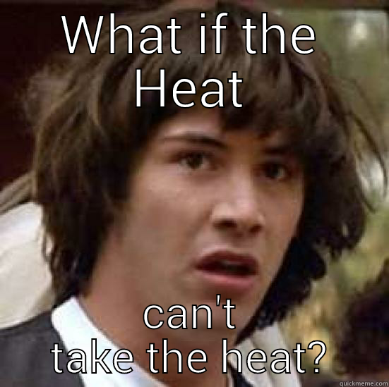 WHAT IF THE HEAT CAN'T TAKE THE HEAT? conspiracy keanu