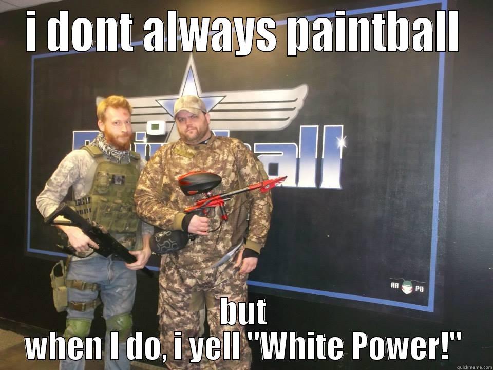 white power paintball quickmeme