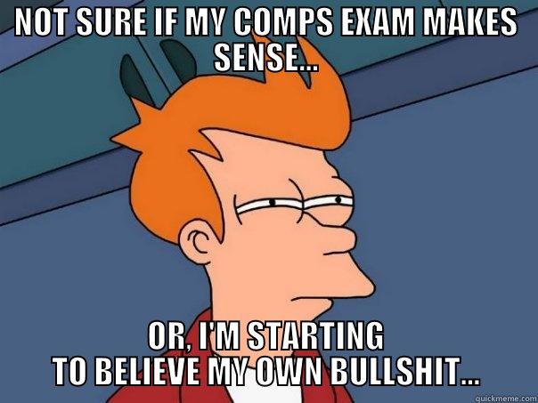  OR, I'M STARTING TO BELIEVE MY OWN BULLSHIT... Futurama Fry
