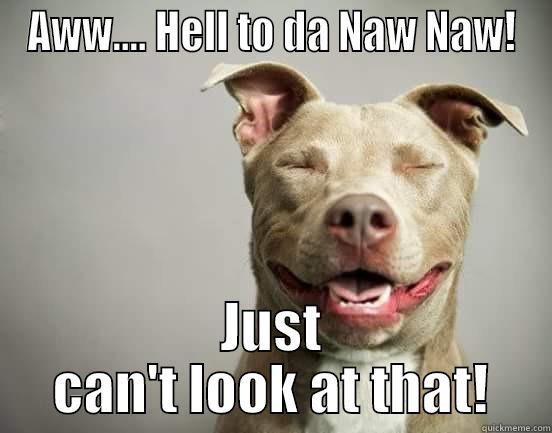 AWW.... HELL TO DA NAW NAW! JUST CAN'T LOOK AT THAT! Misc
