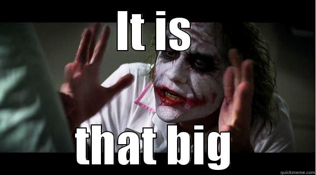 IT IS THAT BIG Joker Mind Loss