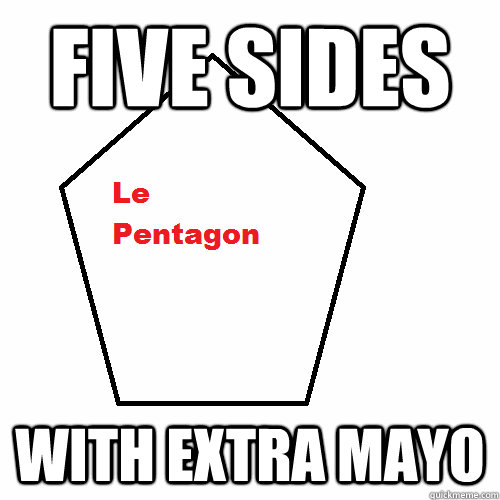 Five sides with extra mayo - Five sides with extra mayo  Pent