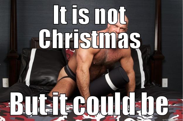 IT IS NOT CHRISTMAS BUT IT COULD BE Gorilla Man
