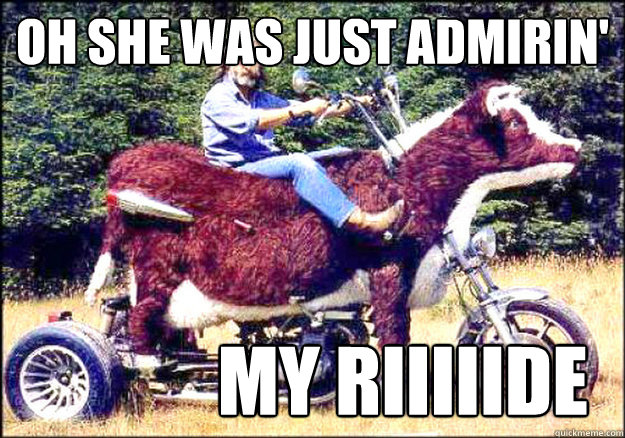 Oh She was just admirin'             My Riiiiide  My Ride - Tokyo Drift