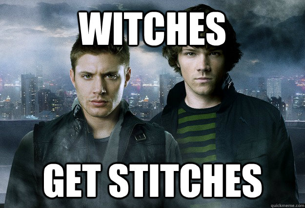 witches  get stitches  