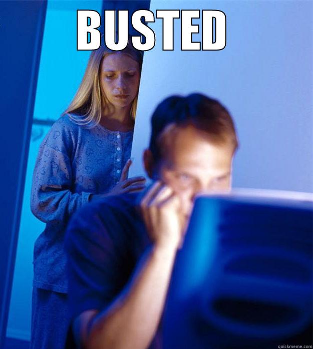 BUSTED  Redditors Wife
