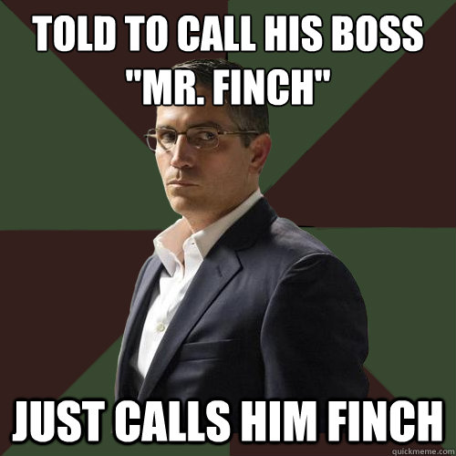 TOLD TO CALL HIS BOSS 