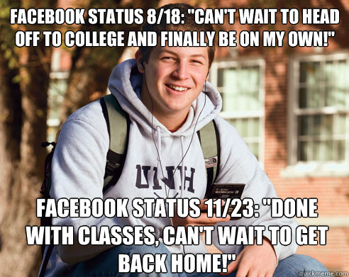 Facebook Status 8/18: 