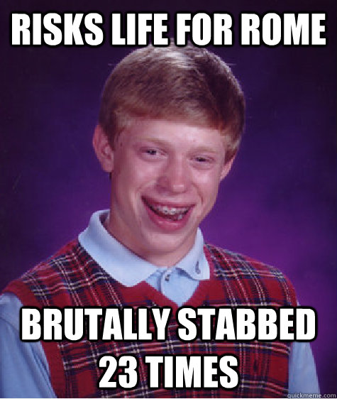 Risks Life for Rome Brutally stabbed 23 Times - Risks Life for Rome Brutally stabbed 23 Times  Misc