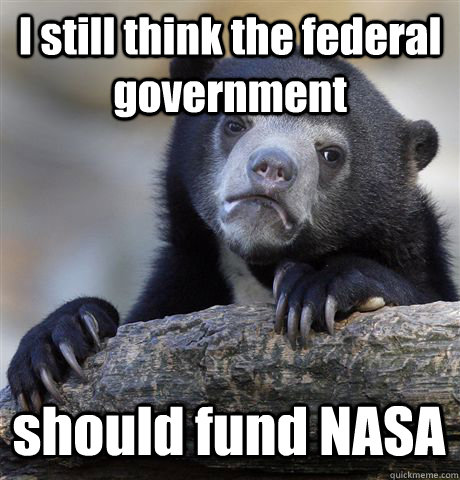 why should the government fund nasa