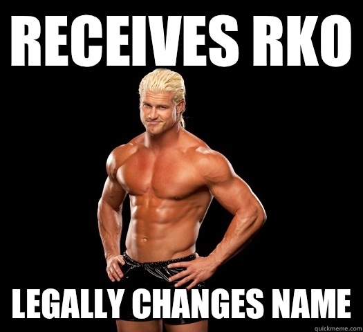 Receives RKO Legally Changes Name  