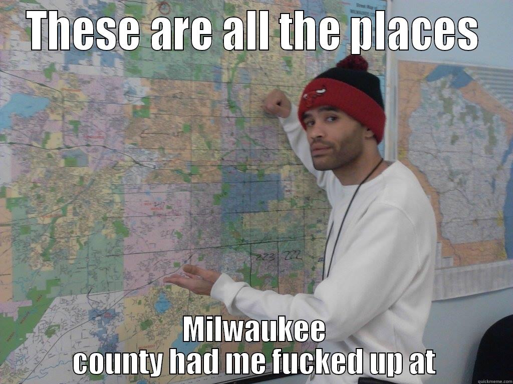 Wolf Pack - THESE ARE ALL THE PLACES MILWAUKEE COUNTY HAD ME FUCKED UP AT Misc