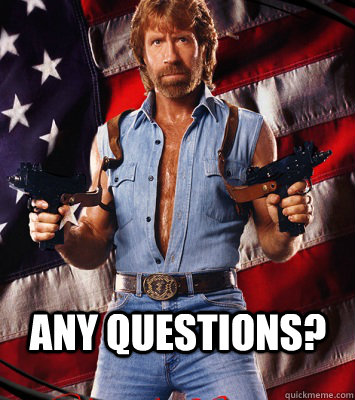 Any Questions? - Any Questions?  Chuck Norris - Any Questions