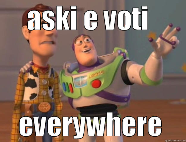 ASKI E VOTI  EVERYWHERE Toy Story