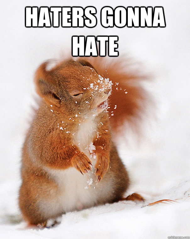 Haters gonna hate  - Haters gonna hate   cover squirrel