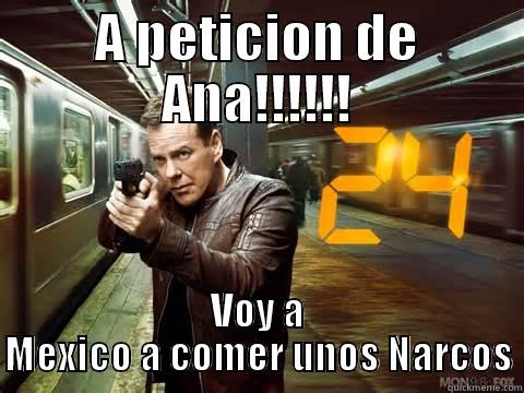 La pura peticion - A PETICION DE ANA!!!!!! VOY A MEXICO A COMER UNOS NARCOS Misc