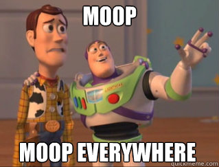 Moop moop everywhere  