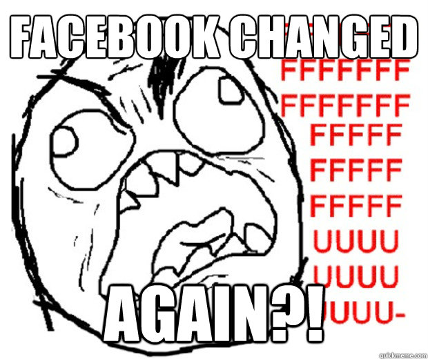 FACEBOOK CHANGED AGAIN?!  Rage Guy