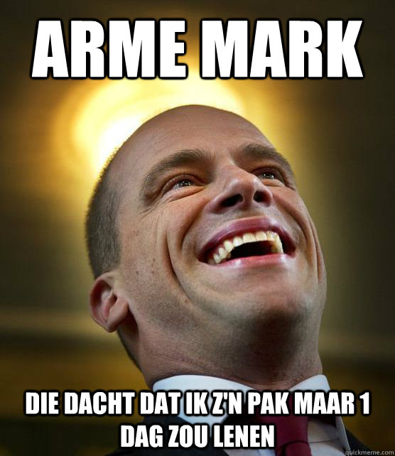 Arme Mark die dacht dat ik z'n pak maar 1 dag zou lenen  Saint Samson