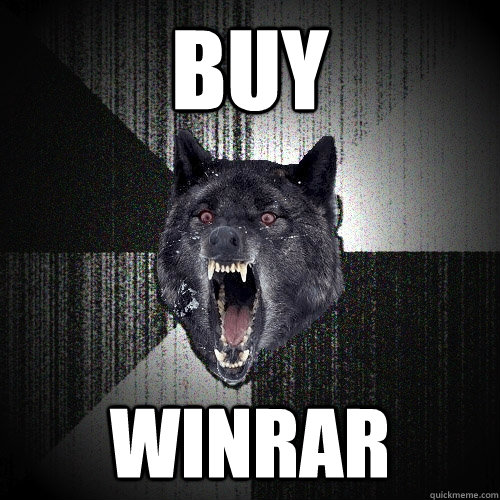 buy winrar  Insanity Wolf