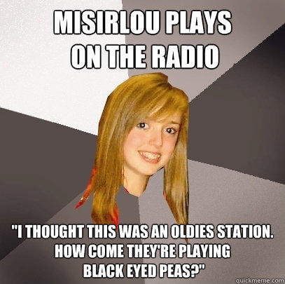 Misirlou plays
 on the radio 