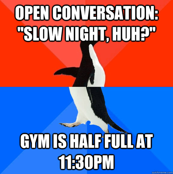 Open conversation: 