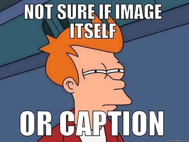 NOT SURE IF IMAGE ITSELF OR CAPTION Futurama Fry