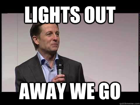 LIGHTS OUT AWAY WE GO - LIGHTS OUT AWAY WE GO  Ben Edwards